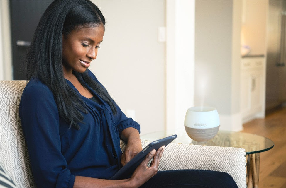 Difusor de óleos essenciais Petal 2.0 - doTERRA