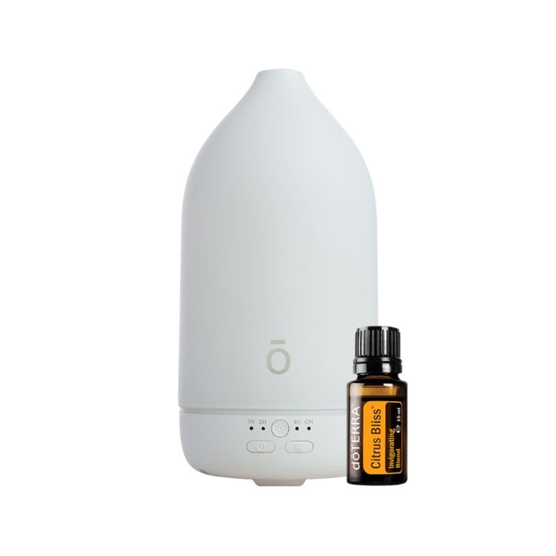 Difusor de óleos essenciais luminoso Laluz com Citrus Bliss - doTERRA