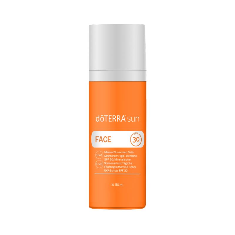 Protetor solar mineral hidratante rosto doTERRA